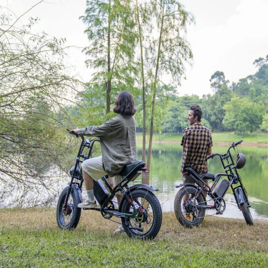Bici elettrica S8 Dual 2000W – E-Bike con pneumatici Fat da 20" per potenza e prestazioni 
